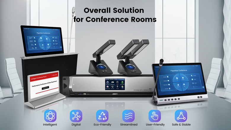 Key Functions and Installation Methods of Digital Conference Hall Conference System