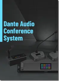 Download the D7201 Dante Audio Conference System Brochure