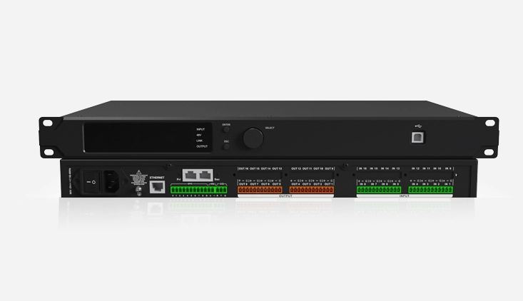 8 channels conference audio processor with anc aec