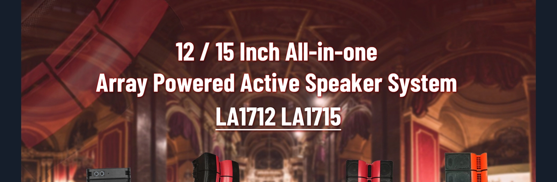 15 Inch Active Array Column Speaker