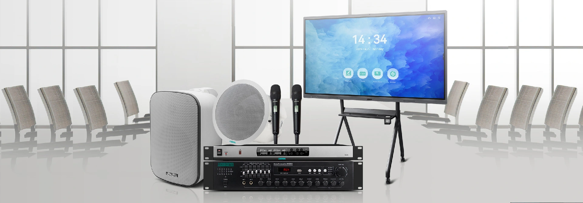 Pro Sound System Solution for Small Conference Room