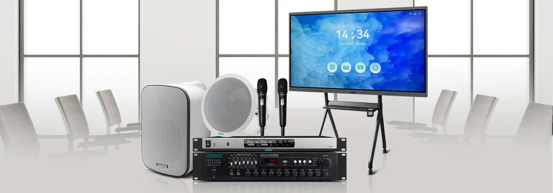 Pro Sound System Solution for Small Conference Room