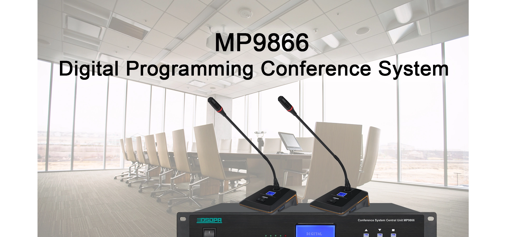 Digital Conference System Delegate Microphone Gooseneck