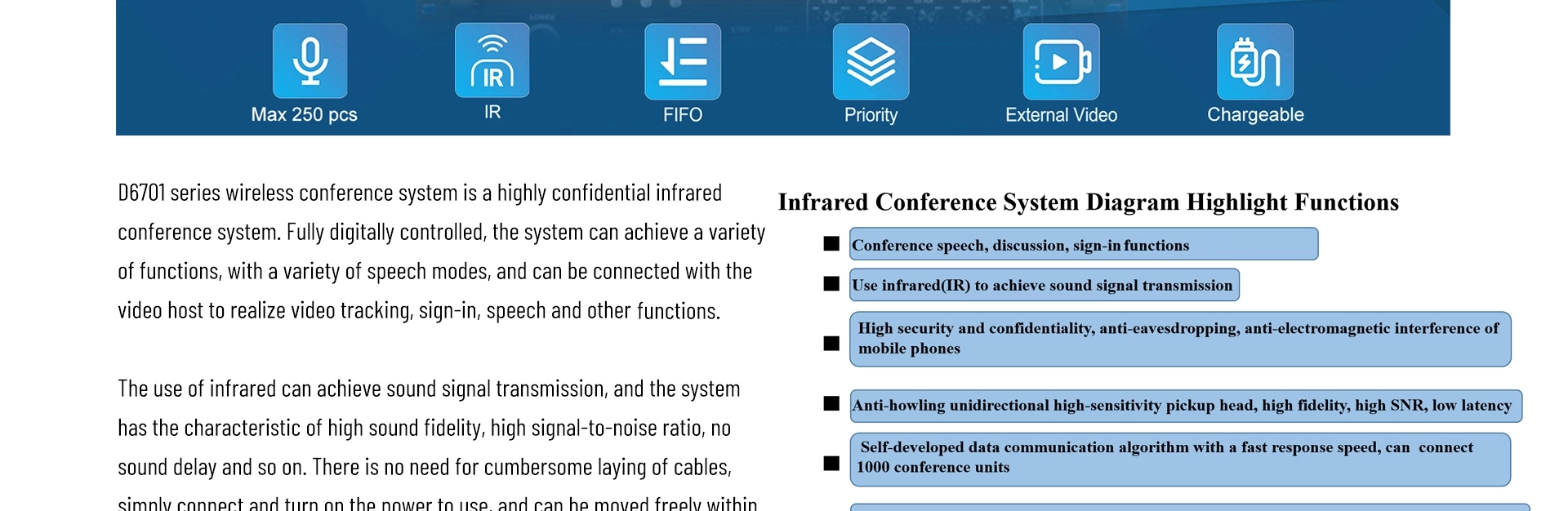 Infrared Conference Host