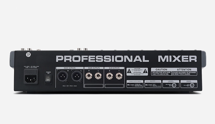 12 channel professional mixing console 2