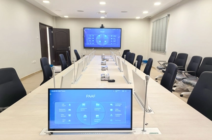 Paperless Intelligent Conference System for PAAF, Kuwait