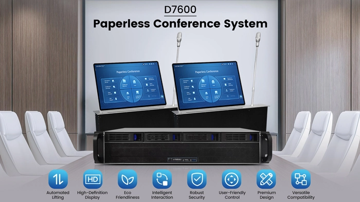 Paperless Conference System Solutions for Conference Rooms D7600